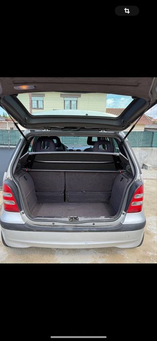Mercedes classe A cinza prata 2002