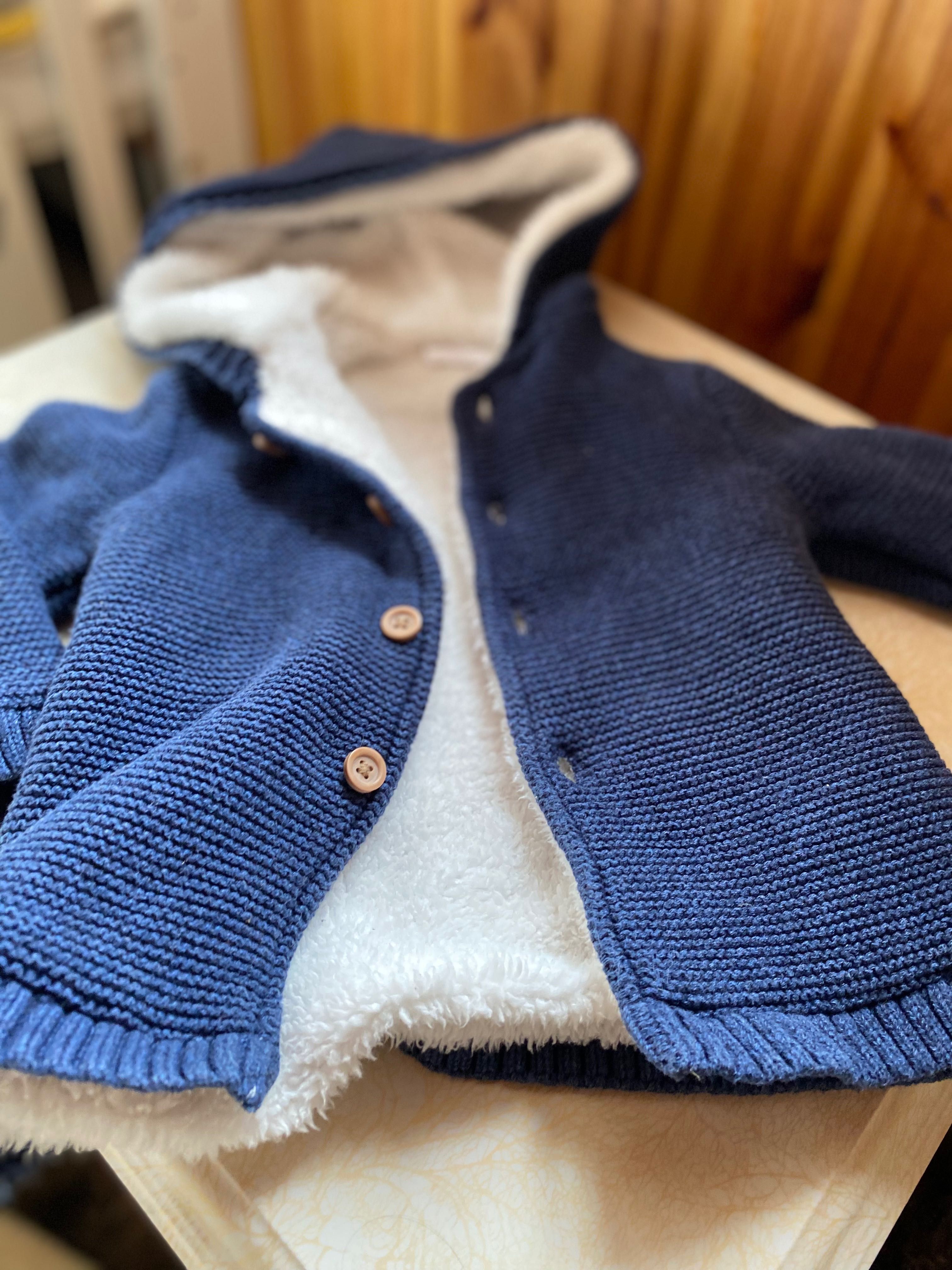 Дитячий теплий светр, кардиган F&F на 18-24міс