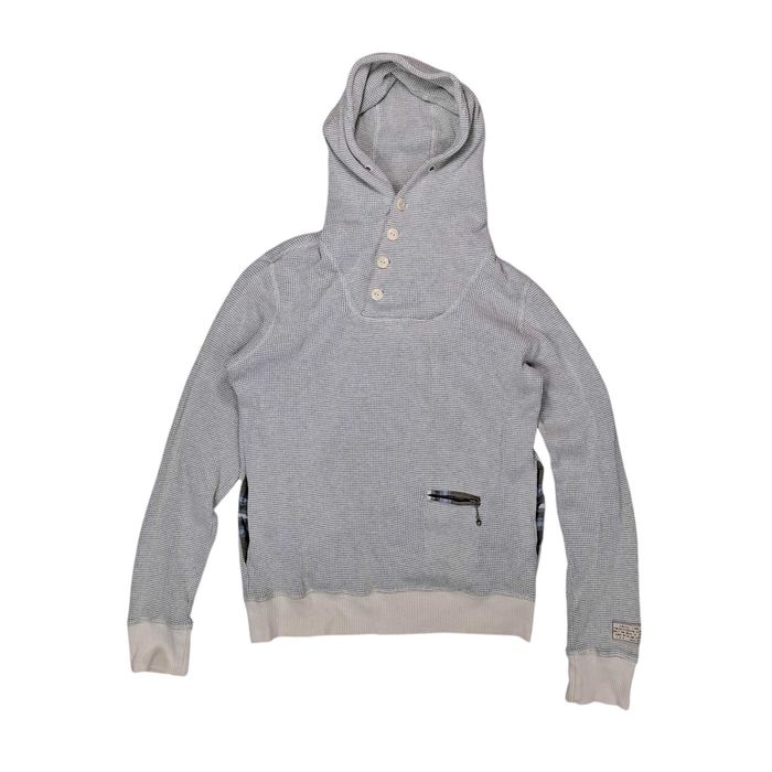 DIESEL designerska bluza z kapturem męska L Slim Fit kieszenie bawełna