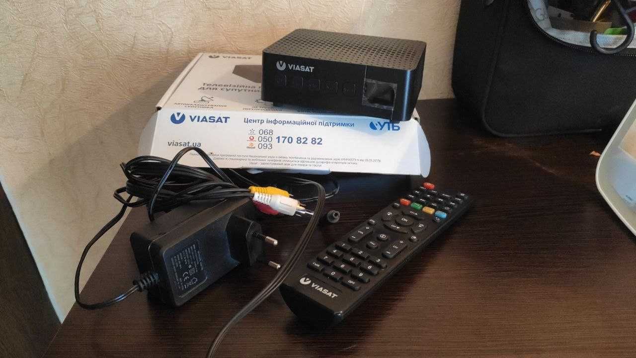 Тюнер VIASAT S2 TV для перегляду супутникових каналів