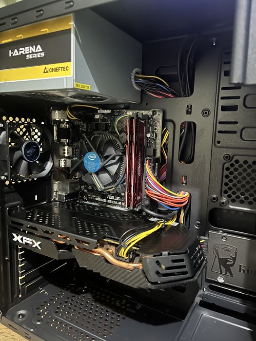 RX580 8gb, i3 9100f, 16gb DDR4, 120gb SSD ігровий компʼютер