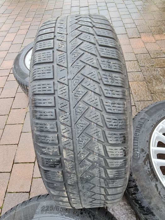 Sprzedam koła zimowe Continental 17 z czujnikami TMPS