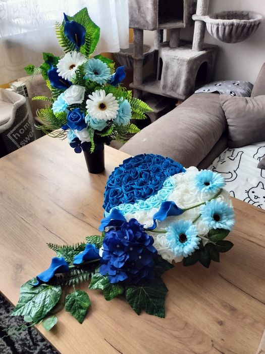 Kompozycja, stroik na grób, cmentarz