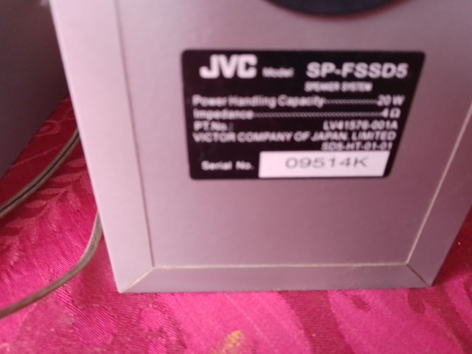 Zum Zum Wum Wum!As colunas Sensação do OLX-JVC15E-Caixa Quick7EDesde2E