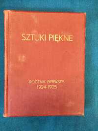 Sztuki Piękne Rocznik Pierwszy 1924