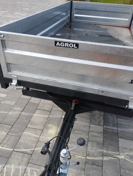 Przyczepa Ocynkowana z kiprem na 3 strony Polecam