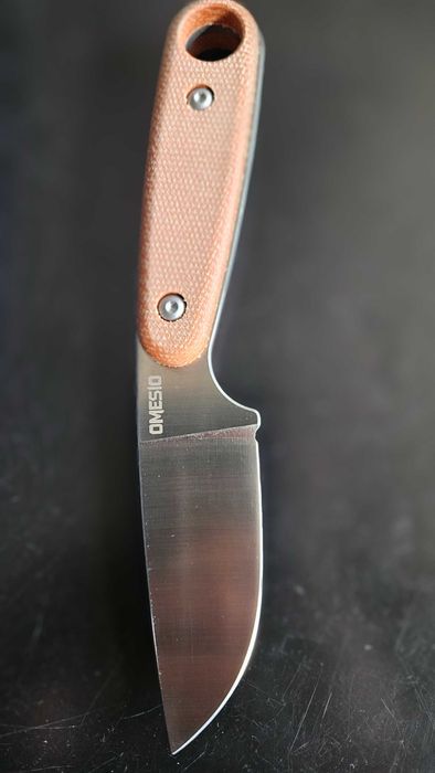 Nóż Outdoorowy Omesio Z Ostrzem Ze Stali 14C28N