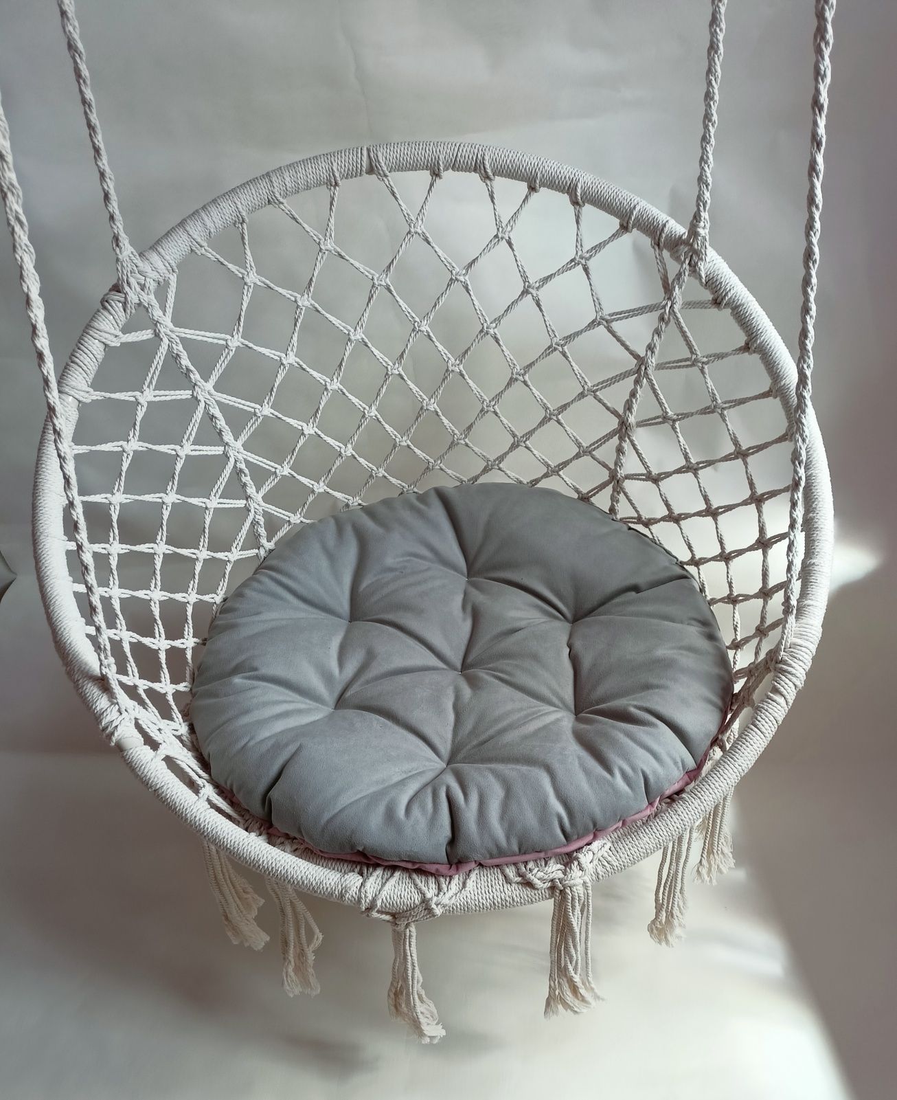 Poduszka na fotel huśtawke bocianie gniazdo