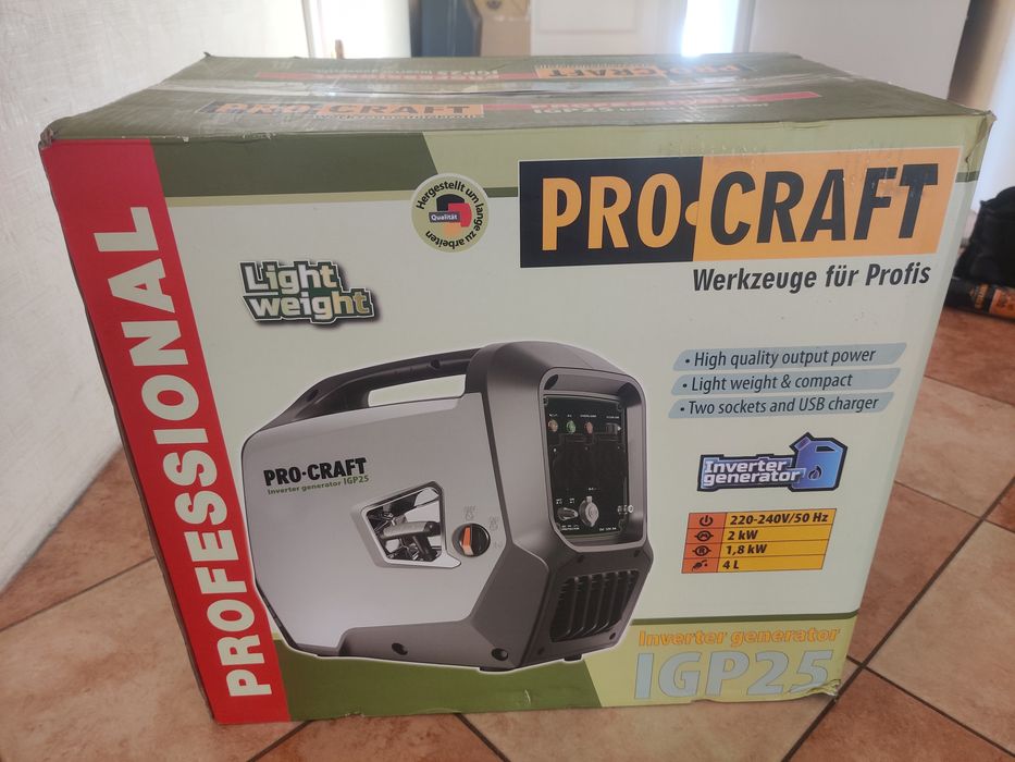 Pro Craft IPG 25 Inverter generator, генератор інверторний