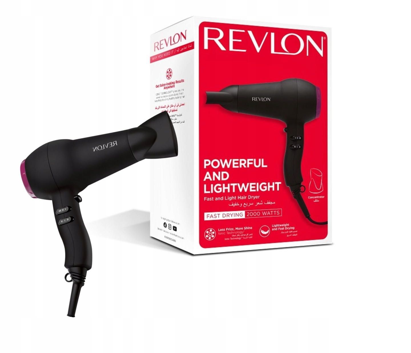 Suszarka do włosów Revlon RVDR5823, 2000W