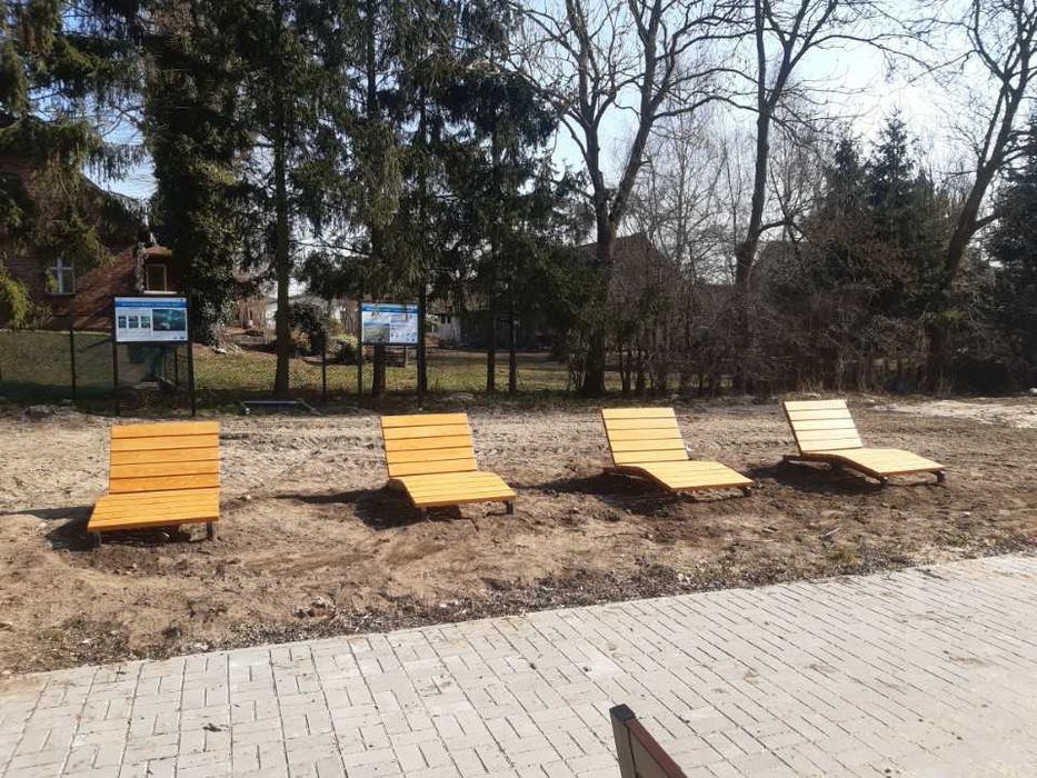 Leżak parkowy, ogrodowy, miejski AMO producent, atest!