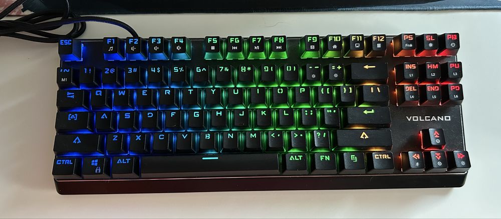 Klawiatura modecom volcano lanparty RGB