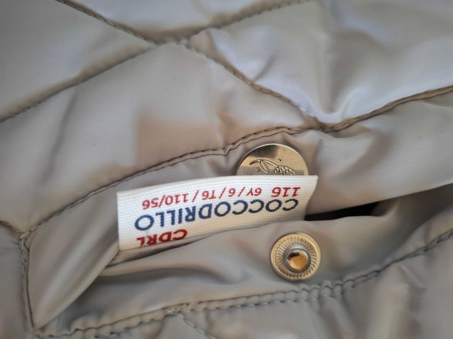 Kurtka zimowa dwustronna COCODRILLO ROZLLLO rozmiar 116