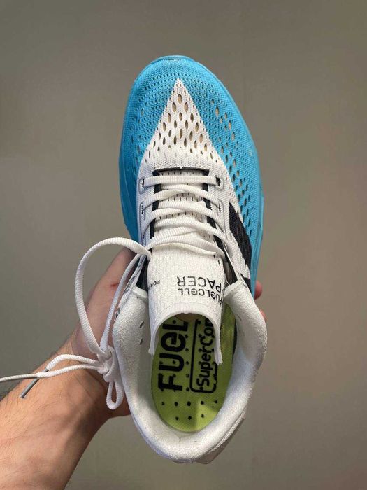 Кросівки New Balance FuelCell SuperComp Pacer v2 White/Blue premium