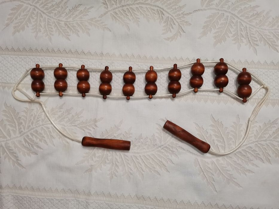 Massajador de costas corporal madeira