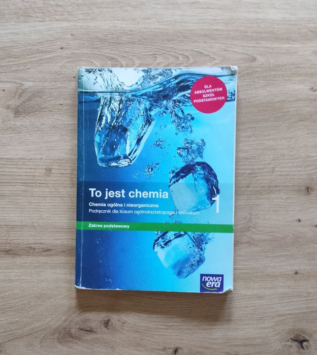 Książka do chemii klasa 1 zakres podstawowy