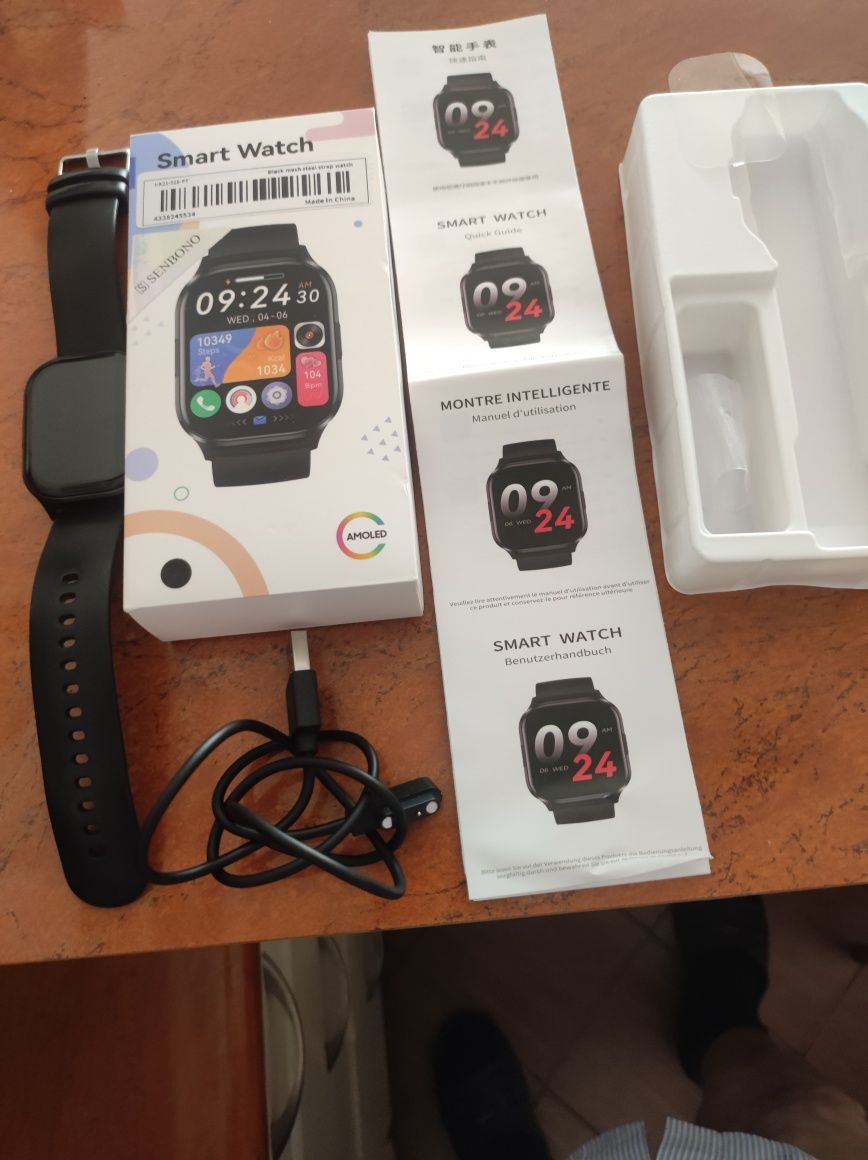 Smart watch Senbono Amoled