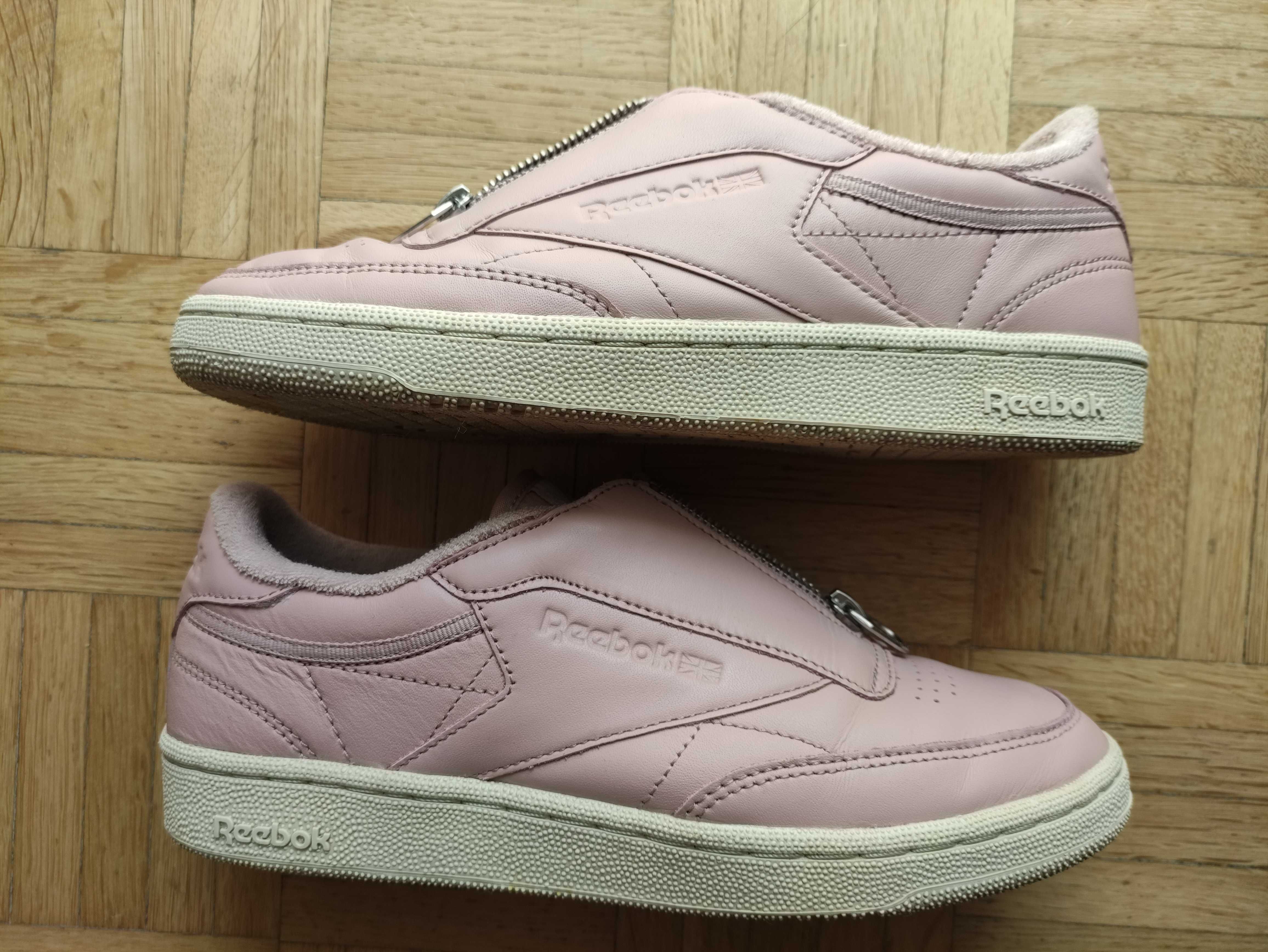 Buty Reebok Club C 85 Zip "Shell Pink" rozmiar 38,5