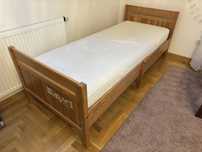 Materac Hyllestad Ikea 80x200x23 srednio twardy
