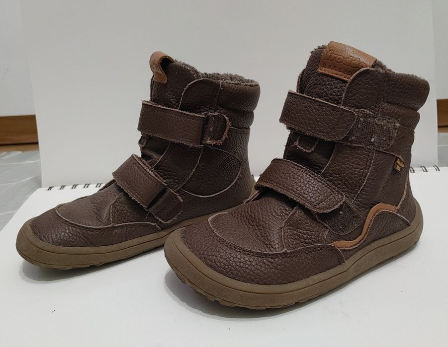 Froddo, śniegowce, kozaki, barefoot, skórzane