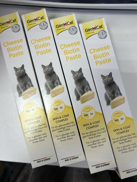 GimCat biotin|malt-soft|multi-vitam пасти 50, 100, 200 г