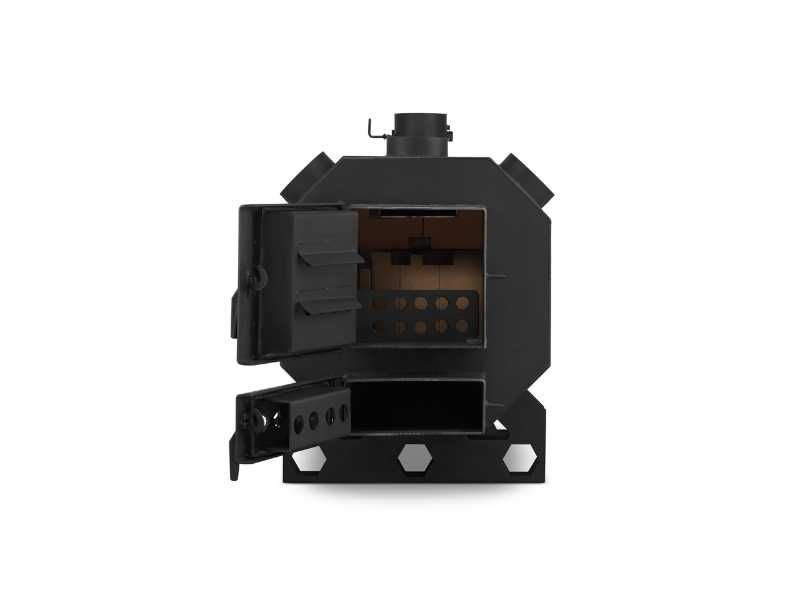 Piec nadmuchowy z nadmuchem OKTAGON 45KW Dmuchawa ECODESIGN KLASA A