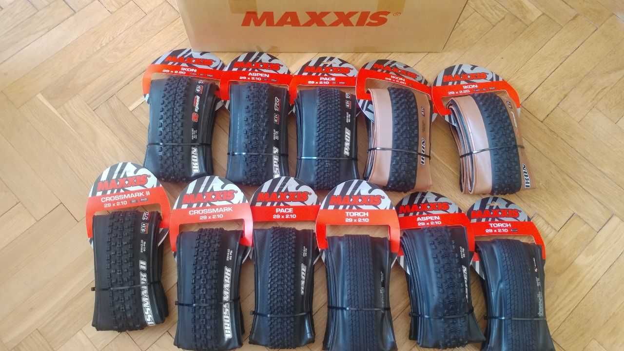 НОВІ Покришки 29" Maxxis Grifter Torch Aspen Pace Ikon Ardent Rekon +