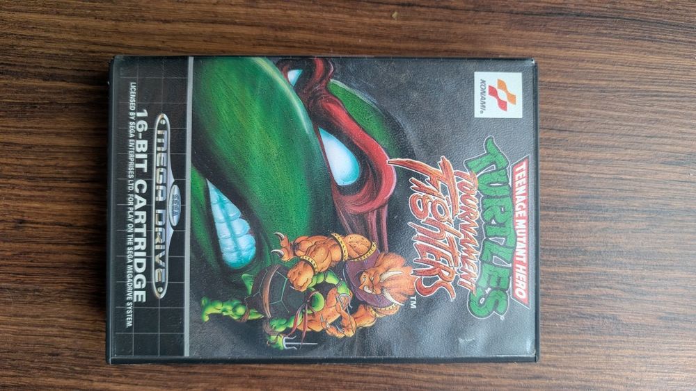Gra sega megadrive teenage mutant hero turtles tournament fighters tmn