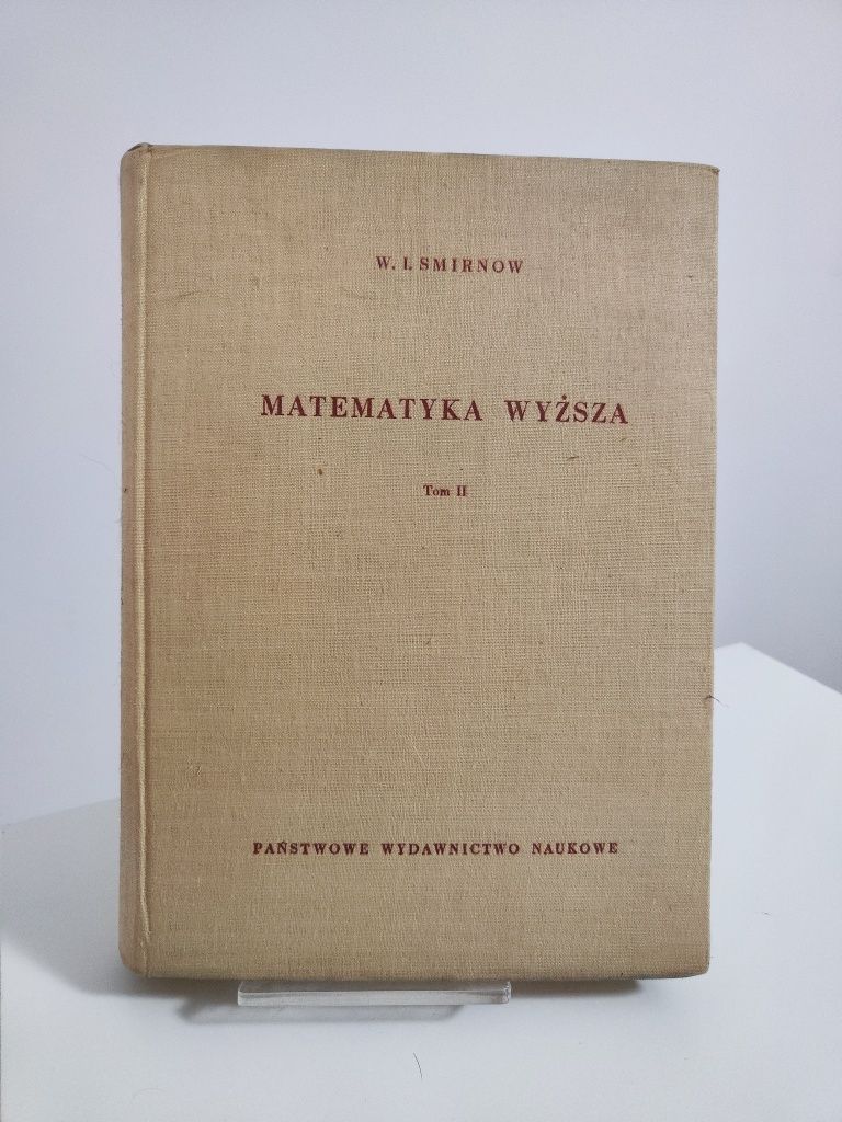 Matematyka wyższa tom 2 - II W. I. Smirnow