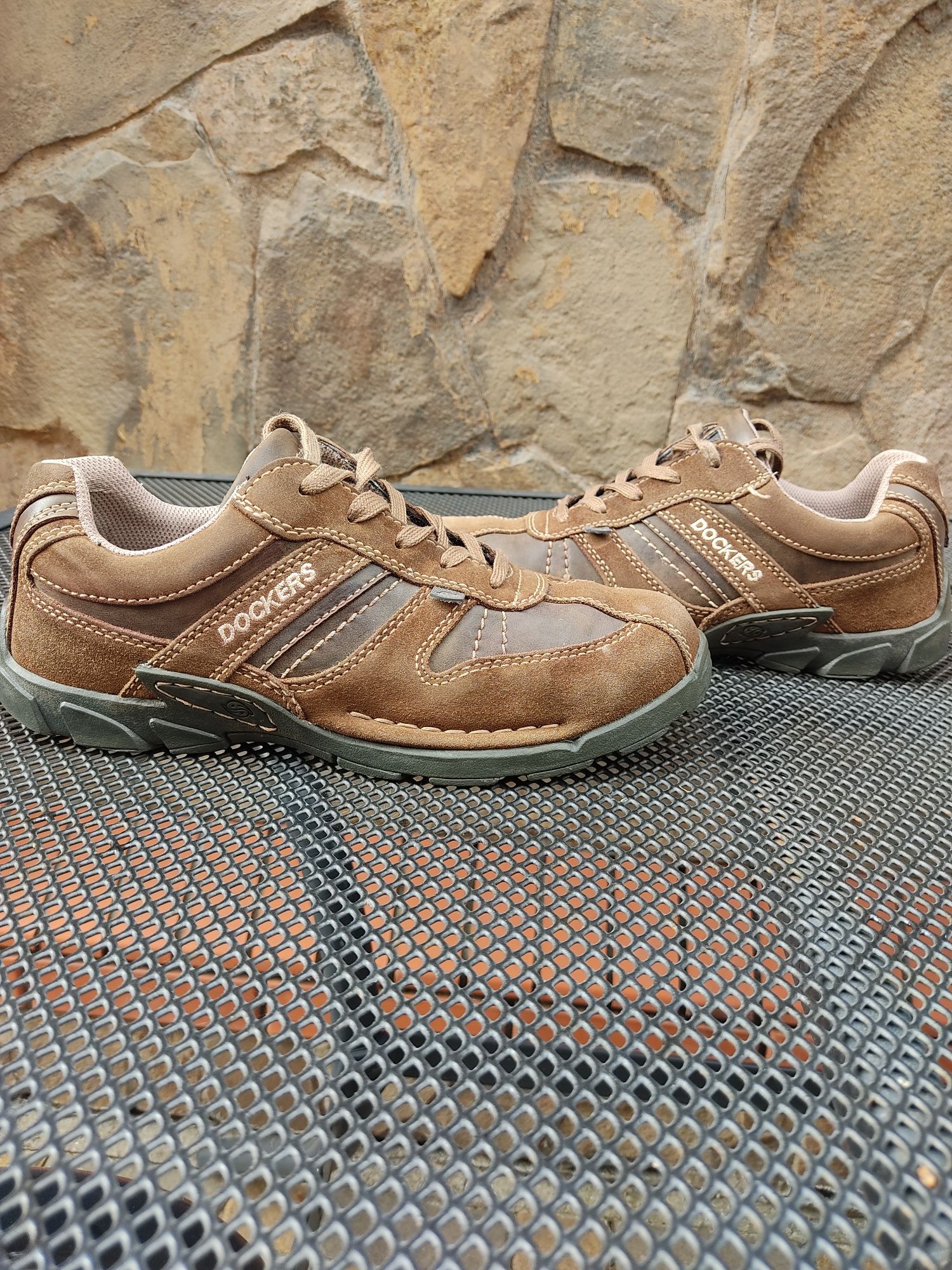 Кожаные оригинальные туфли Dockers 40 р-р