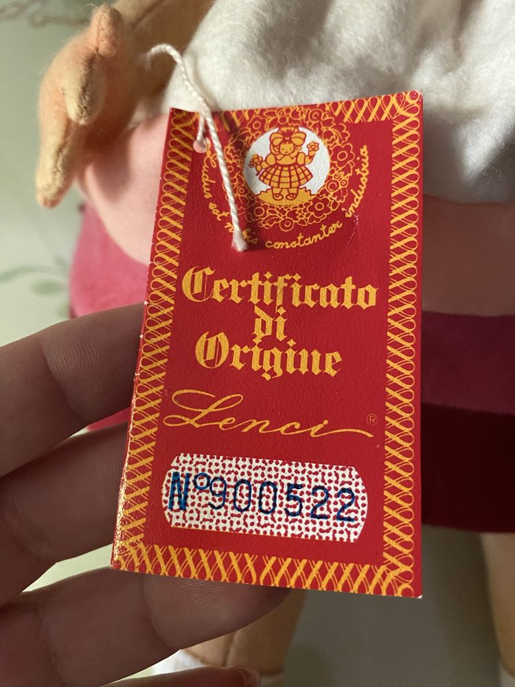Лялька фетрова Lenci Італія колекційна