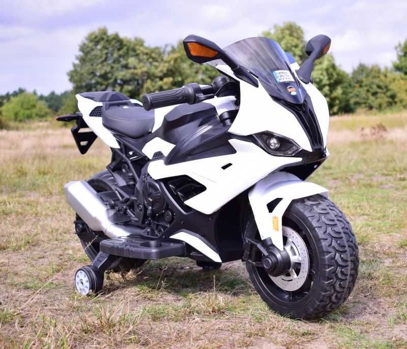 Autko motorek MOTOR ŚCIGACZ na akumulator dla dzieci jeździk 5-1000