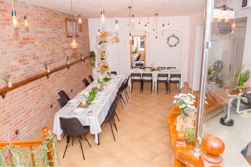 Projekt Ogrody lokal na imprezę okolicznościową Ostrowiec