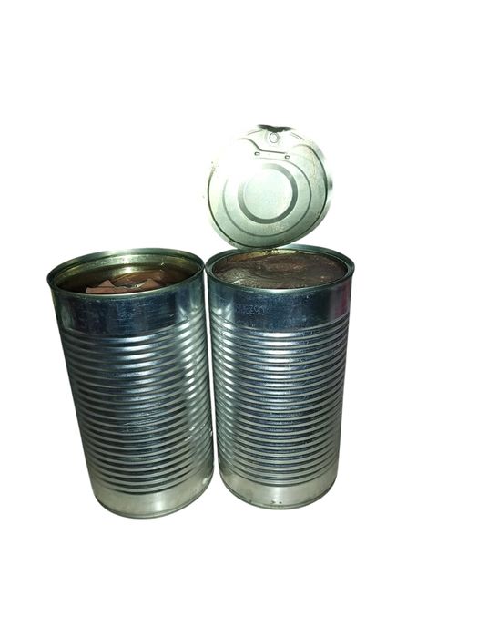 50szt×400gram.Puszki  dla psa bez etykiety.