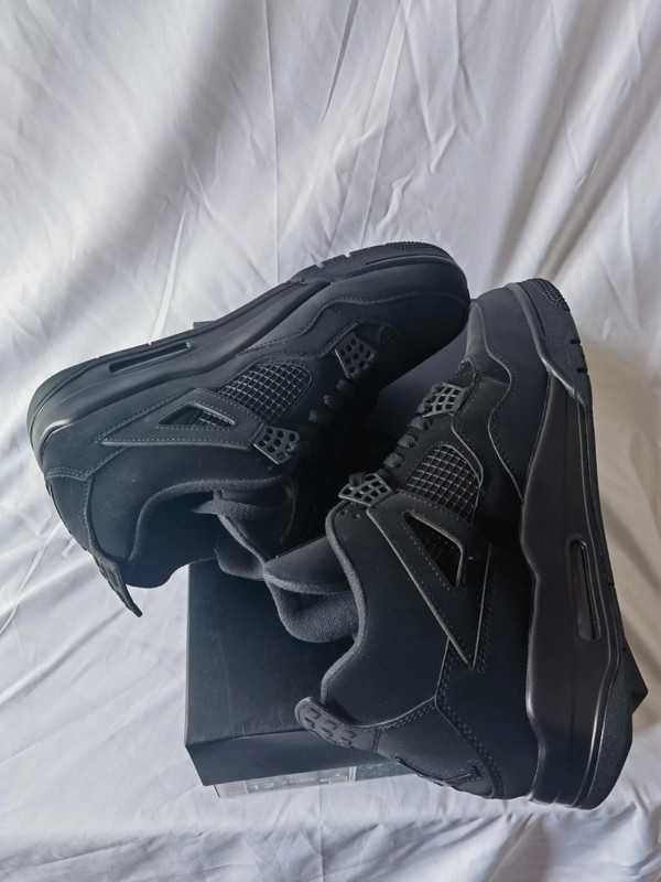 Nowe*Nike_Męskie_Jordan4_Czarny*UnuseTrampki.38