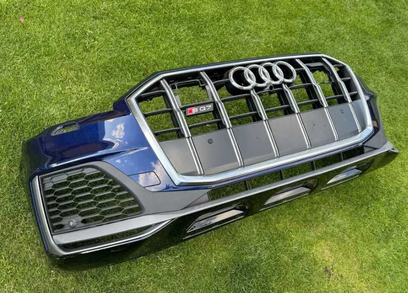 Audi Q7 4M Бампер передний рестайл дорестайл s line разборка розборка