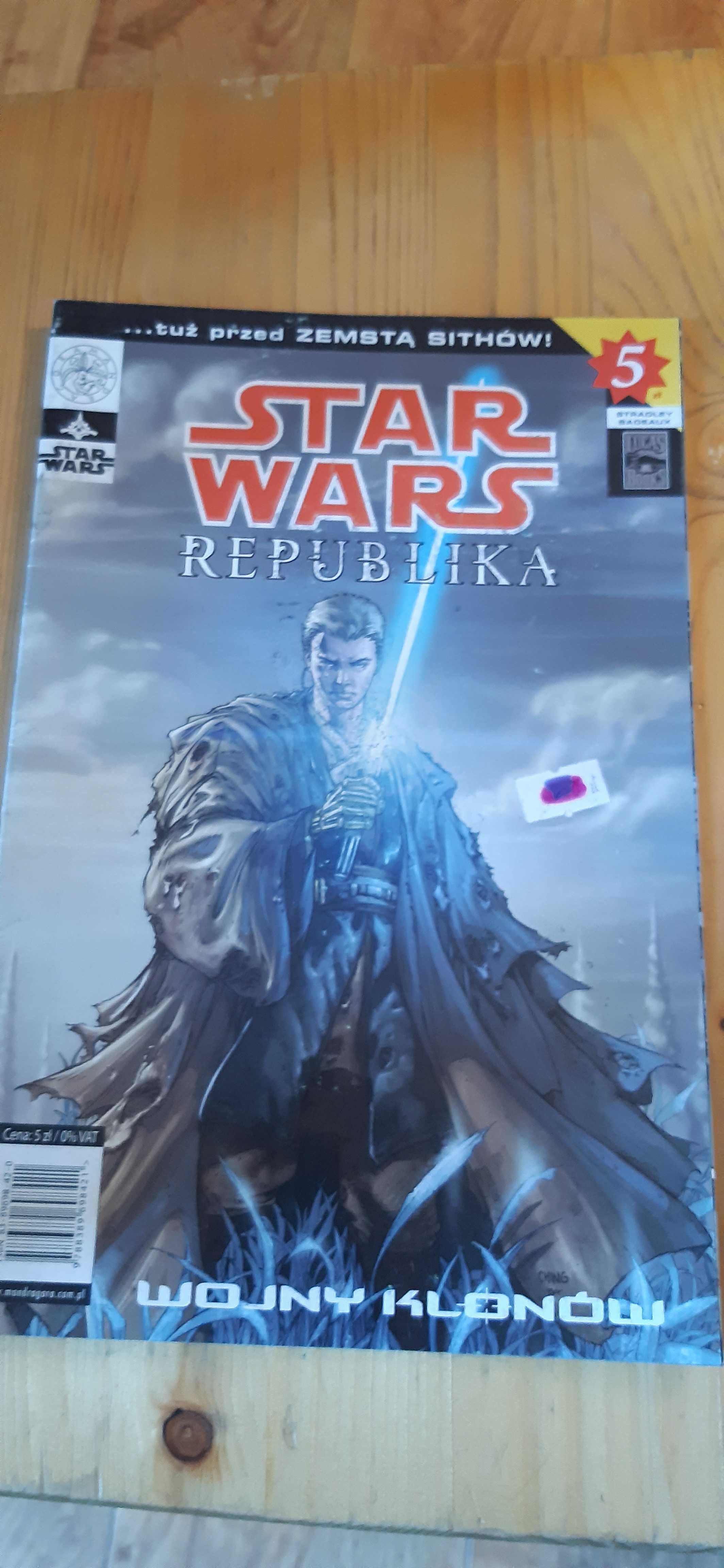 STAR WARS Republika Wojny Klonów komiks z 2005 r.