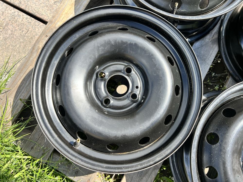 4xfelga stalowa 15” RENAULT/NISSAN (4x100 ET50) z TPMS