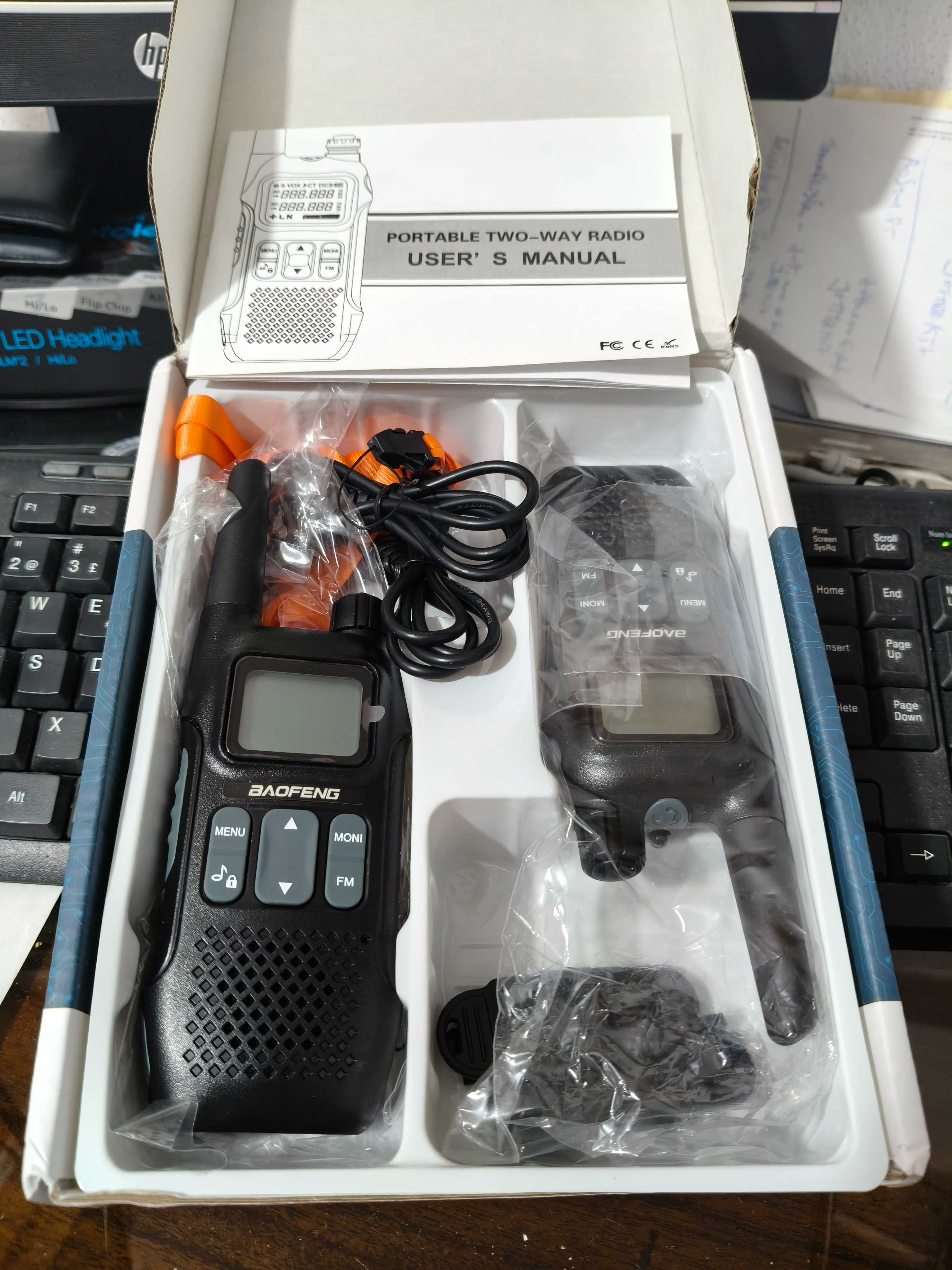 Walkie - Talkies - Rádios para comunicação NOVOS