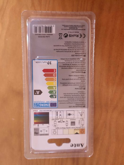 [NOVO] Lâmpada LED R7S 10W 1000lumens 3000K