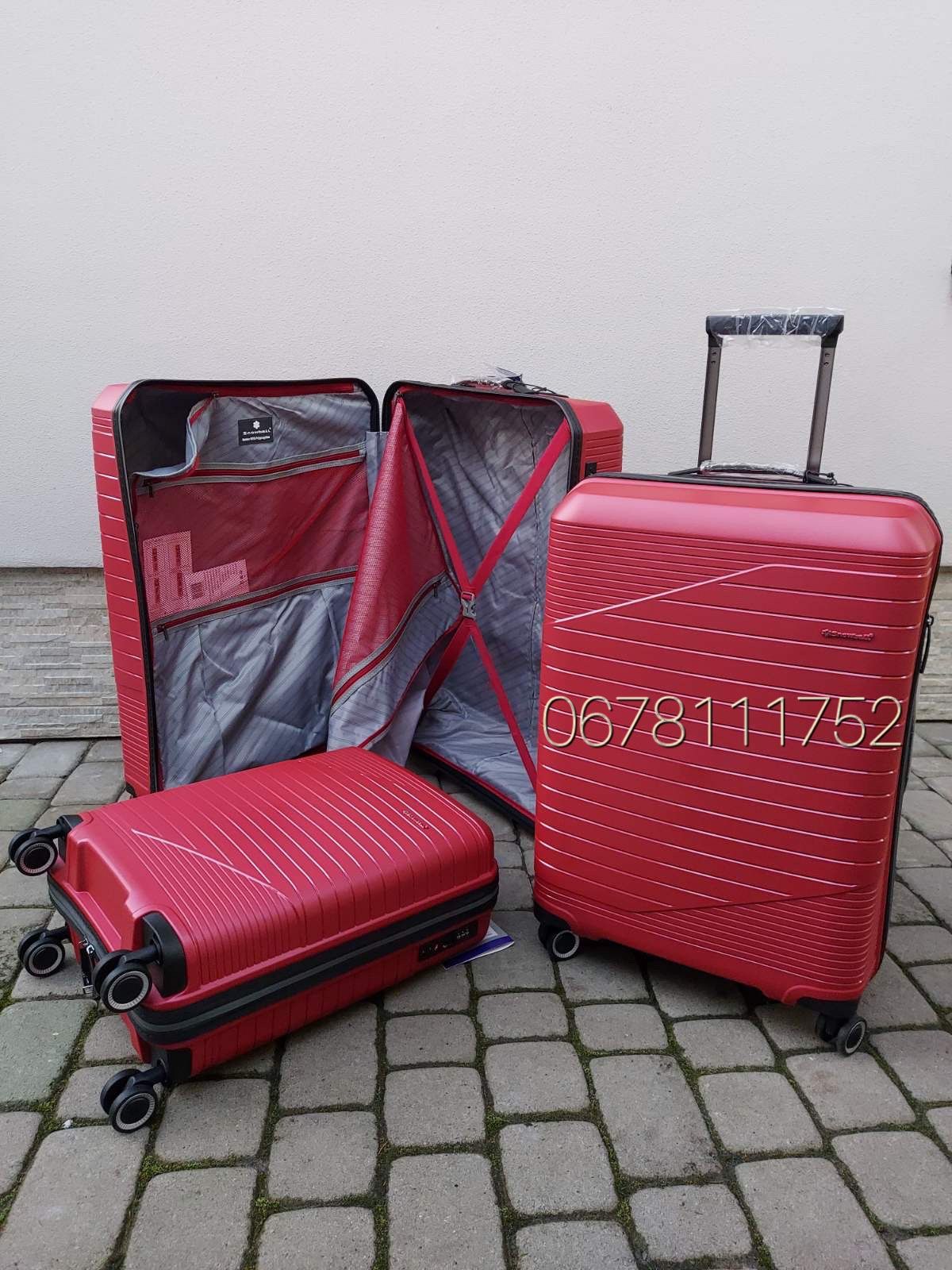 Надлегкі SNOWBALL 24103 Франція валізи чемоданы сумки на колесах