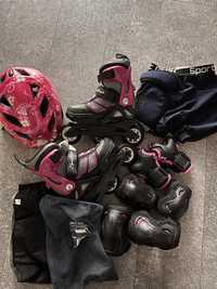 Ролики Rollerblade (28-32) +захист