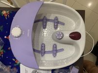 Hydromasaż Sanitas / podgrzewanie, podczerwień / nakładki do pedicure