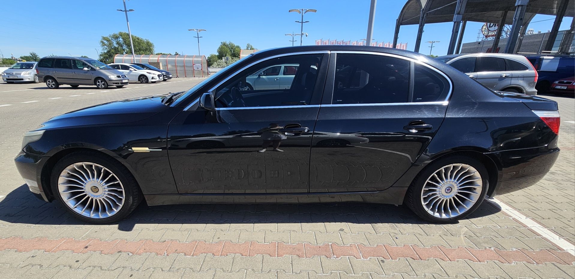 BMW E60 2.0 mapa na 207 km