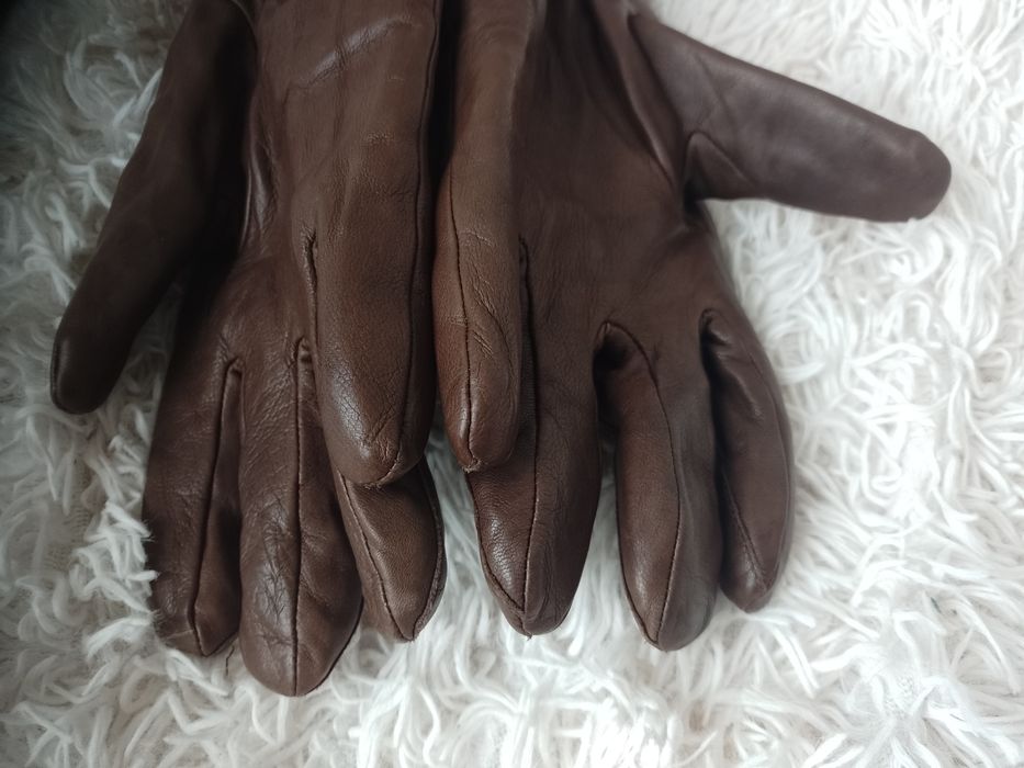 Перчатки чоловічі шкіряні, р. 9