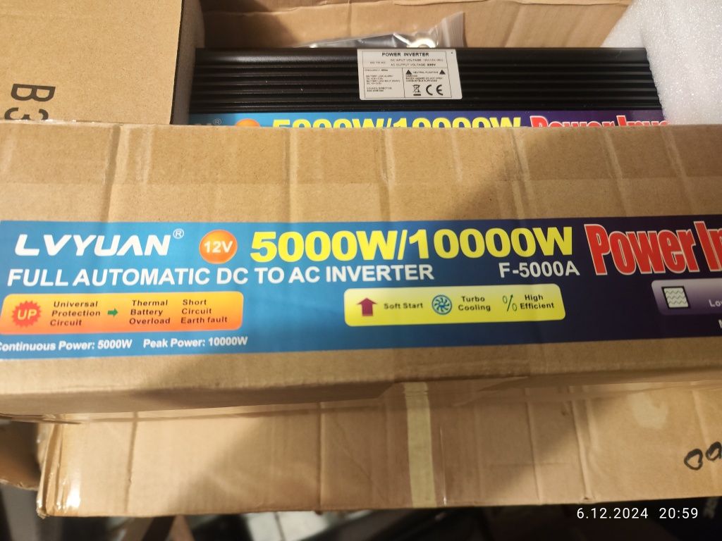 Inwerter 5000 w automat