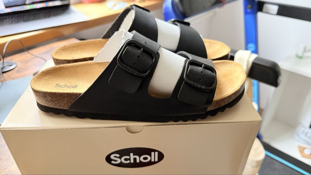 nowe klapki scholl 42