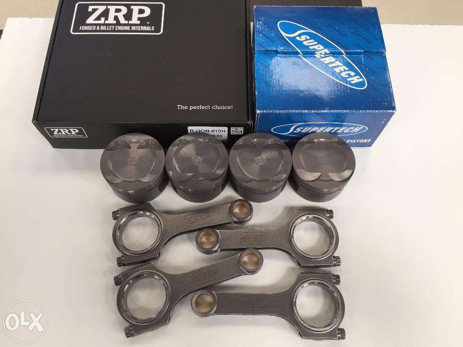 honda type r k20 S2000 pistons turbo supertech bielas zrp