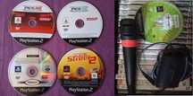 5 Jogos Ps2 + micro