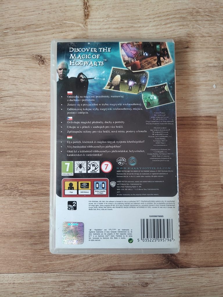 Harry Potter i zakon Feniksa gra na PSP